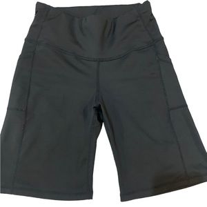 Spandex black bike shorts